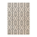 160 X 230Cm Kathrina Ivory Charcoal Rug