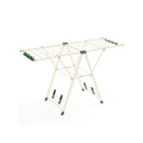 Clothes Rack Foldable Metal With 18 Drying Rails