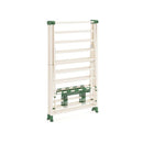 Clothes Rack Foldable Metal With 18 Drying Rails
