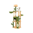 Multi Level Cactus Cat Tree With Sisal Scratching Posts