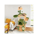 Multi Level Cactus Cat Tree With Sisal Scratching Posts