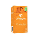 LifeStyles Ultra Thin Condoms 20