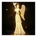 165Cm 3D Lighted Angel Christmas Decoration With Pigeon