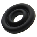 Silicone Donut Cushion Black for Pump Cylinder 1.75in-2.15in Dia