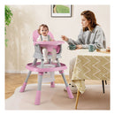 16 In 1 Convertible Baby High Chair For Babies And Toddlers Pink