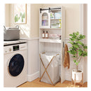 170 Cm Farmhouse Bathroom Over The Toilet Storage Cabinet White
