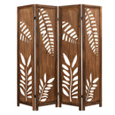 170Cm Folding Room Divider With Double Action Hinges
