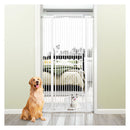 171 Cm Extra Tall Pet Gate With 77 Cm To 104 Cm Wide Opening White