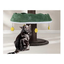 179 Cm Tall Christmas Cat Tree Multi Level Kitten Tower Green