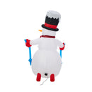 180Cm Christmas Inflatable Snowman With Led Light