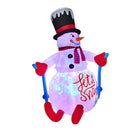 180Cm Christmas Inflatable Snowman With Led Light