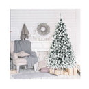 180Cm Christmas Tree With Branch Tips And Led Lights