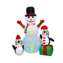 180Cm Inflatable Christmas Snowman Led Lights