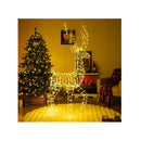 180Cm Pre Lit Christmas Reindeer With 300 Warm White Led Lights