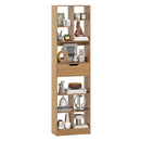 180Cm Tall Freestanding Bookcase With Drawer And 2 Anti Tip Kits