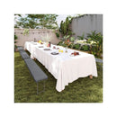 Outdoor Plastic Folding Bench With Handle And Lock
