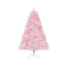 185Cm Flocked Christmas Tree With 808 Pvc Branch Tip