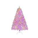 185Cm Flocked Christmas Tree With 808 Pvc Branch Tip