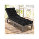 Patio Lounge Chair Cushion With 4 String Ties