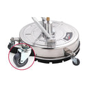 18 Stainless Steel Pressure Washer Surface Cleaner With Yoke Handlebar