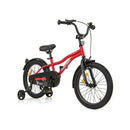 Red Kids Bike Adjustable With Removable Training Wheels