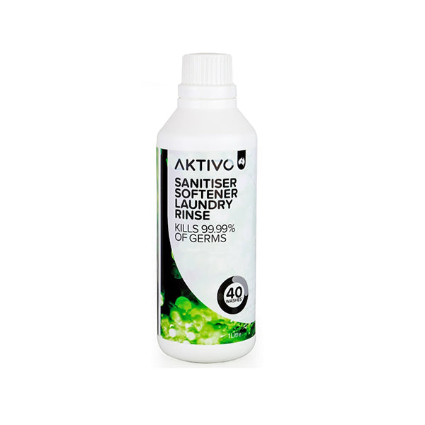 1L Aktivo Sanitiser Softener Laundry Rinse Concentrate