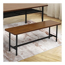 1 X Dining Chairs Bench Chair 2 To 3 Seater 140cm