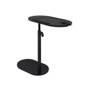 Rotating Bathtub Side Table Tray Stand Wine Glass Holder Bamboo