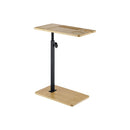 Bath Tub Side Table Glass Phone Holder Shelf Rotatable Storage Rack