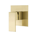 Bath Square Wall Shower Basin Hot Cold Water Mixer Tap Brass