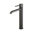 Tall Brass Round Basin Mixer Tap Pin Lever Vanity