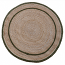 200Cm Jannoh Green Circle Rug