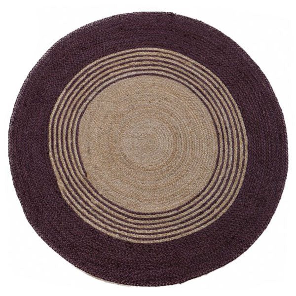 200Cm Verna Purple Circle Rug