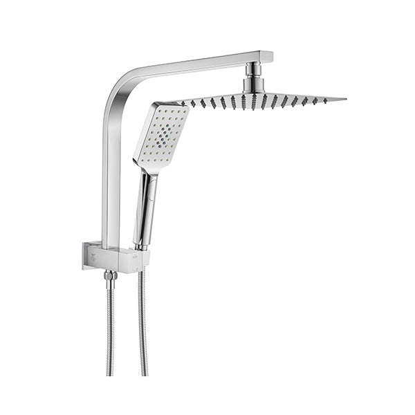 200Mm Chrome Stainless Steel Bathroom Shower Head Set