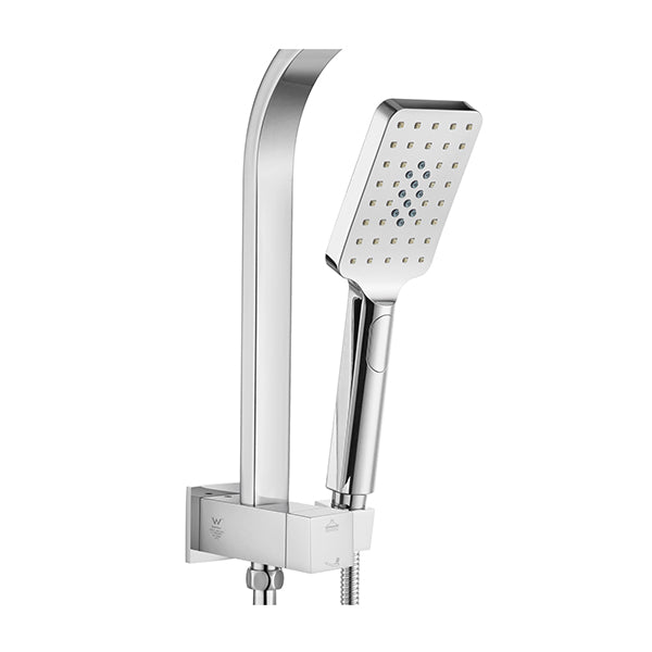 200Mm 8 Inch Shower Set Handheld Head Ss304 Wall Mounted Chrome