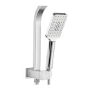 200Mm Chrome Stainless Steel Bathroom Shower Head Set With Wall Taps