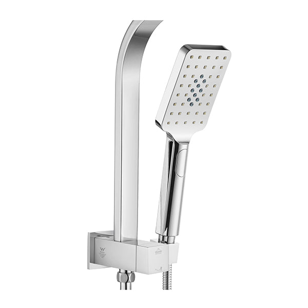 200Mm 8 Inch Shower Set Handheld Head Wall Mounted With Wall Taps