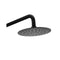 200Mm Round Black Bathroom Showerheads Set Rain Shower Head 3 Modes