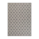 200 X 290Cm Jeremiah Silver Grey Ivory Rug