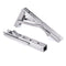 150kg Load Heavy-Duty Stainless-Steel Folding Table Bracket Shelf Bench