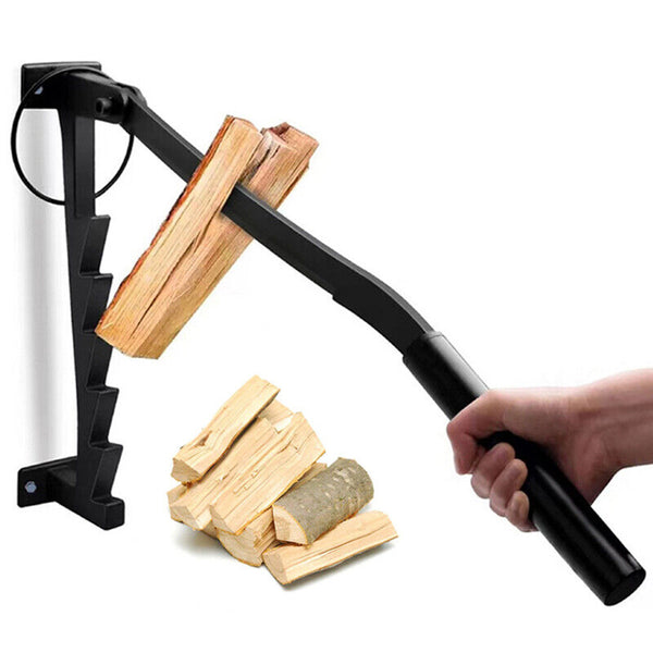 Wall Mounted High Carbon Steel Manual Fire Wood Cutter_0