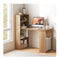 120Cm Computer Desk With Bookcase Home Office Workstation