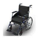 20In Self Propelled Foldable Steel Wheelchair Lightweight And Portable