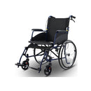20In Self Propelled Foldable Steel Wheelchair Lightweight And Portable