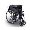 20In Self Propelled Foldable Steel Wheelchair Lightweight And Portable
