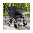 20In Self Propelled Foldable Steel Wheelchair Lightweight And Portable