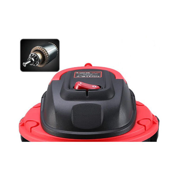 20L 1200W Wet And Dry Vacuum Cleaner With Blower For Car Workshop