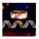 20M Christmas Lights Fairy Ribbon Light 200 Led Xmas Decor Golden