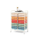 20 Drawers Rolling Storage Cart With Wheels