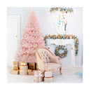 210Cm Artificial Hinged Christmas Tree With Sturdy Metal Stand